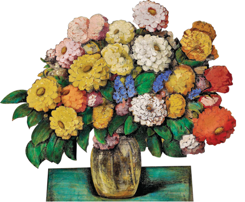 Arte y Actividad Cultural: Arte: Cuadros de flores modernas